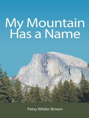 cover image of My Mountain Has a Name